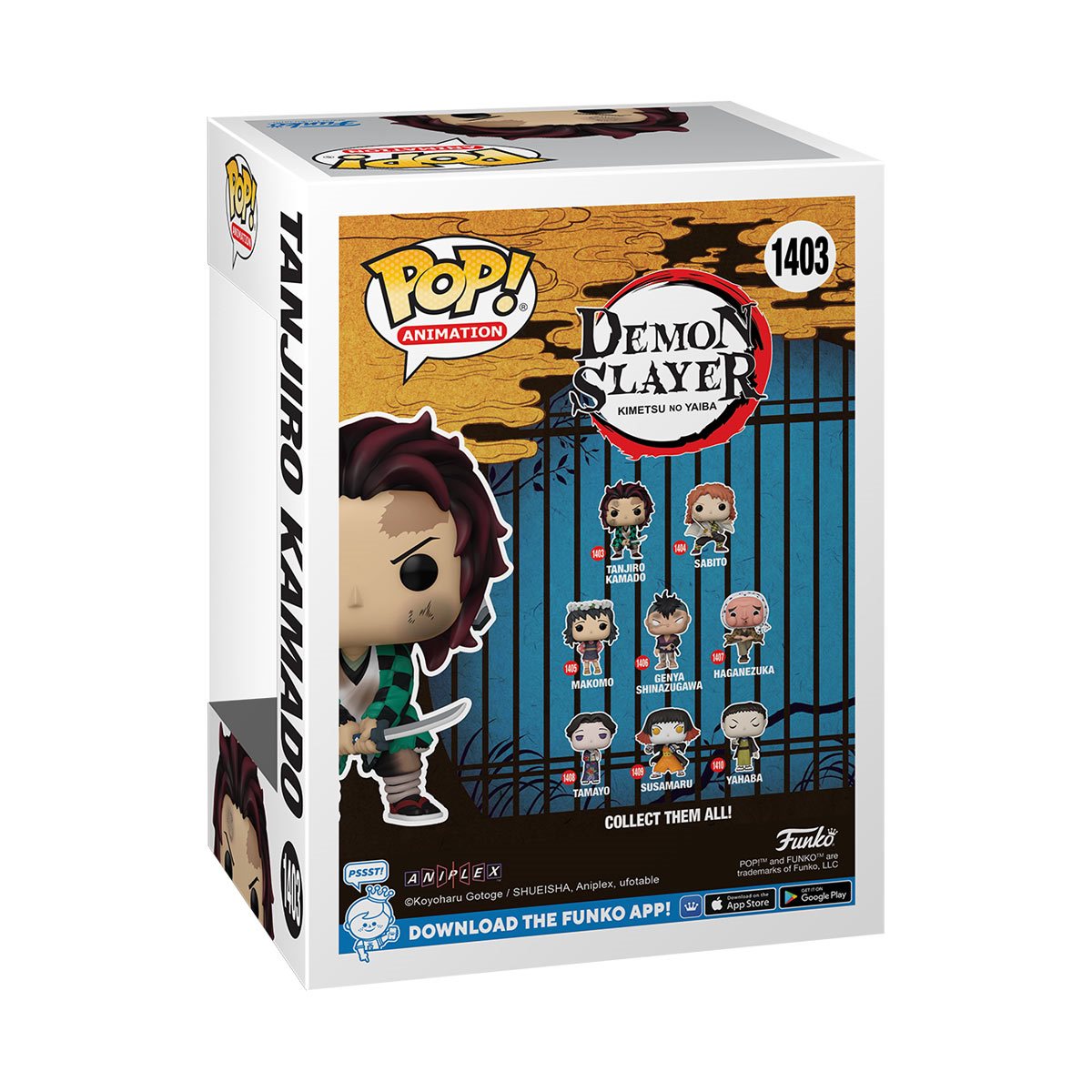 Demon Slayer Tanjiro Kamado (Entrenamiento) Funko Pop! 1403