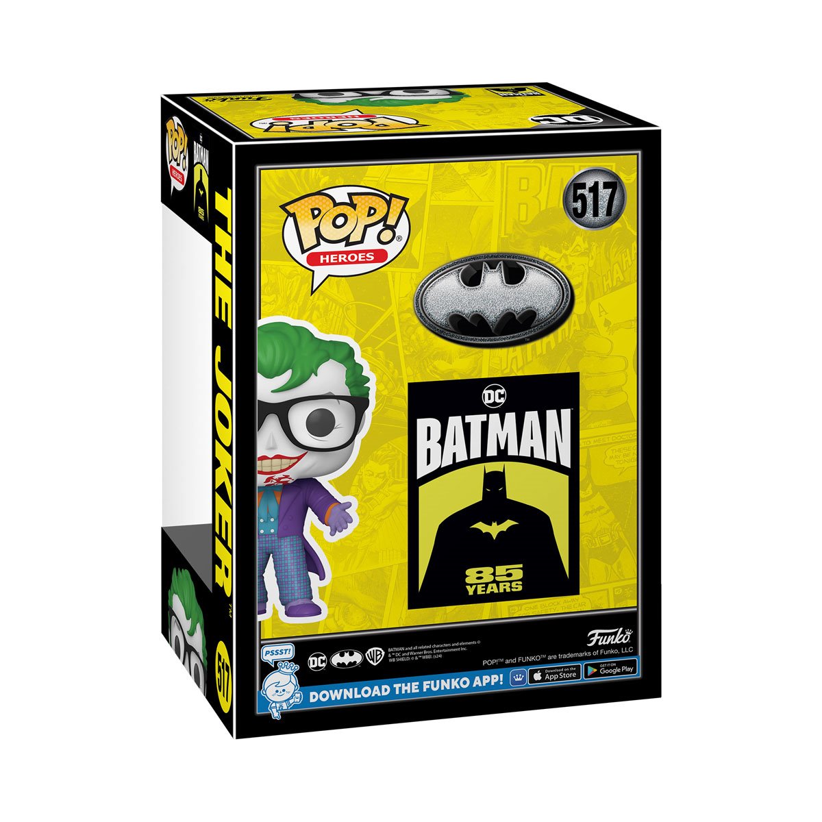 Batman 85 Aniversario The Joker with Teeth Funko Pop! 517