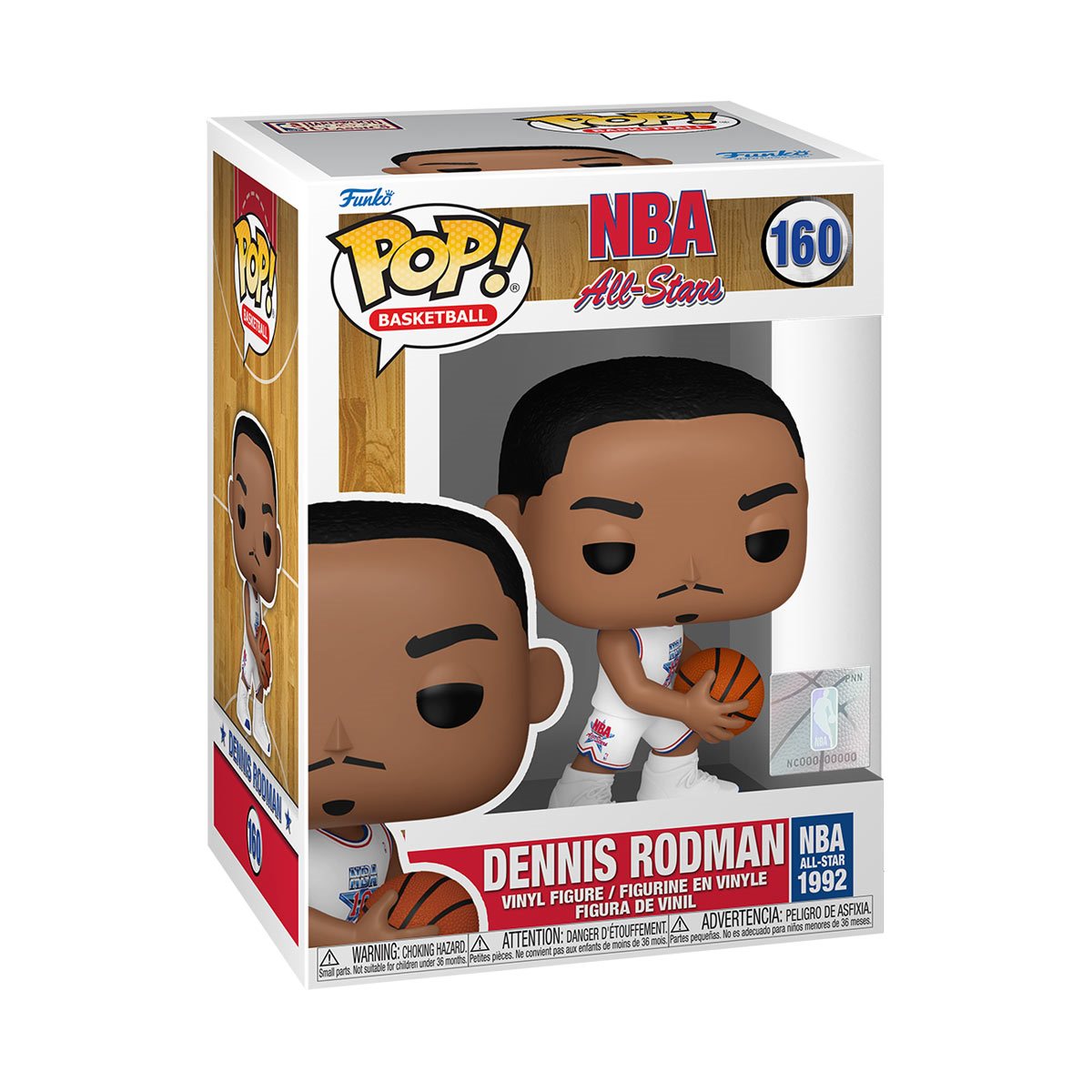 NBA: All-Stars Dennis Rodman (1992) Funko Pop! 160