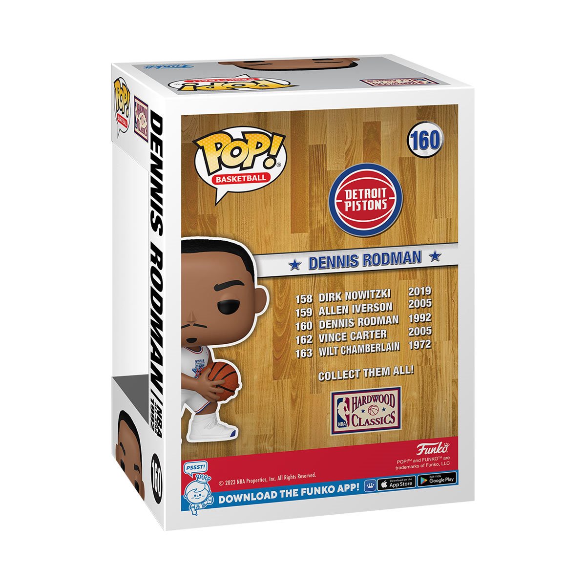 NBA: All-Stars Dennis Rodman (1992) Funko Pop! 160