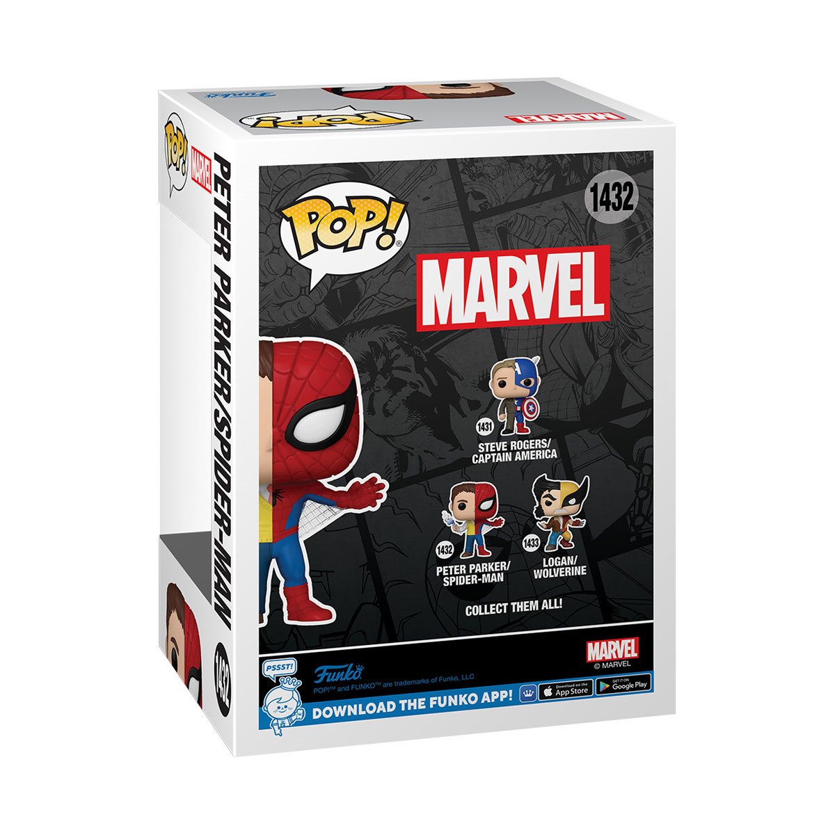 Marvel Peter Parker/Spider-Man Funko Pop! 1432